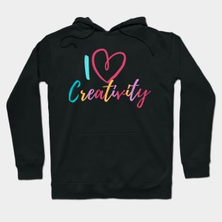 I Love Creativity Hoodie